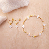 Amaya gold hoops