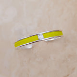 Citron silver cuff