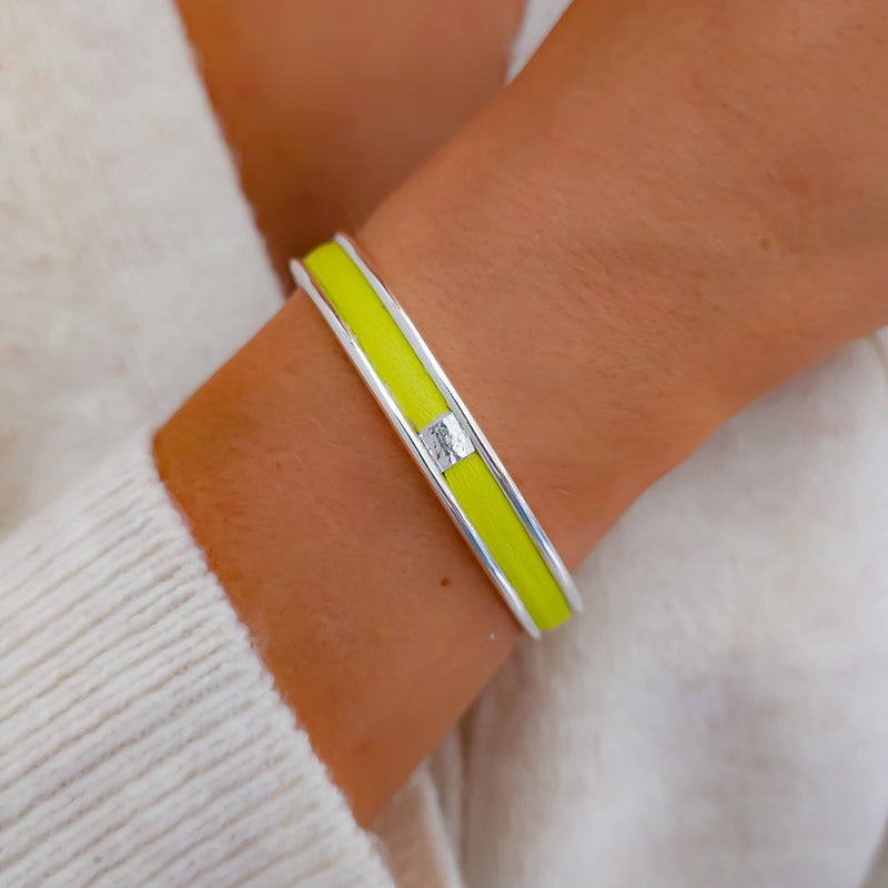 Citron silver cuff